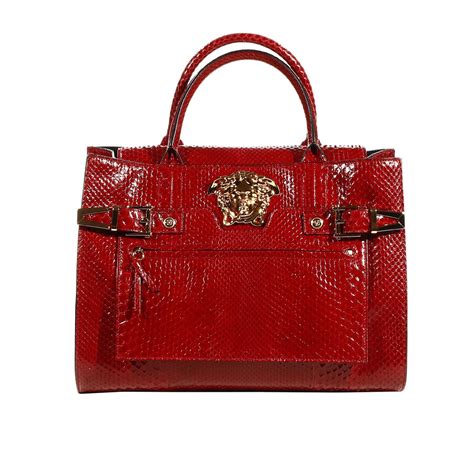 borse versace rossa|Borse di Versace da donna .